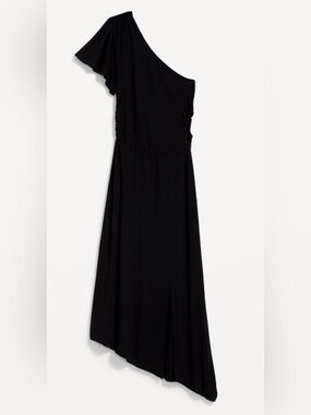 Old Navy NWT Asymmetrical Cutout Midi Maxi Dress Sz XL Boho Beachy Minimalist